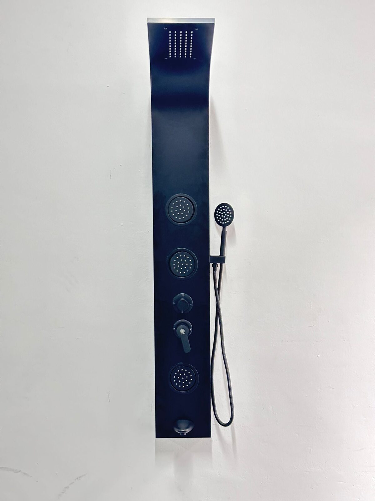 Douche Panel Matt Black - Image 14