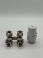 ERFU H-BLOCK CONNECTION SET FOR WALL OUTLET WITH THERMOSTATIC HEAD M30-1/2M-16/2 - Image 3