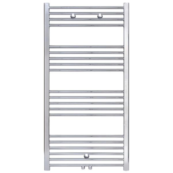 HANDDOEKRADIATOR MIDDENAANSLUITING CHROOM 1200X500-376WATT