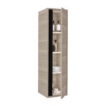 Armoire À Base Pointue Aloni (80cm) - Noyer – Image 9