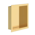 NICHE ENCASTRÉE ALONI (300X300X70MM) - OR BROSSÉ
