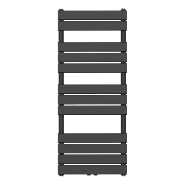 HANDDOEKRADIATOR MIDDENAANSLUITING ZWART 1200X500-593W