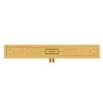 ALONI GEBORSTELD GOUDEN DOUCHE-AFVOER COMPLEET 60CM - Afbeelding 3