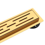 ALONI GEBORSTELD GOUDEN DOUCHE-AFVOER COMPLEET 70CM - Afbeelding 2