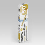 ALONI GEBORSTELD GOUDEN DOUCHE-AFVOER COMPLEET 100CM - Afbeelding 5