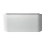 RADIATEUR ÉLECTRIQUE MUR BLANC AVEC PRISE + PROGRAMME 2000W - L X H : 119 X 56,5