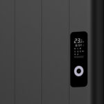 Radiateur Électrique Noir/Mur Avec Prise + Programme Wifi 2000w – Image 2