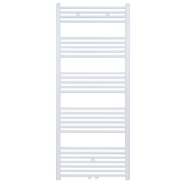 BELRAD HANDDOEKRADIATOR - LINKS-RECHTS/CENTRUM AANSLUITING - 712 WATT - 1600X600CM - GLANZEND WIT
