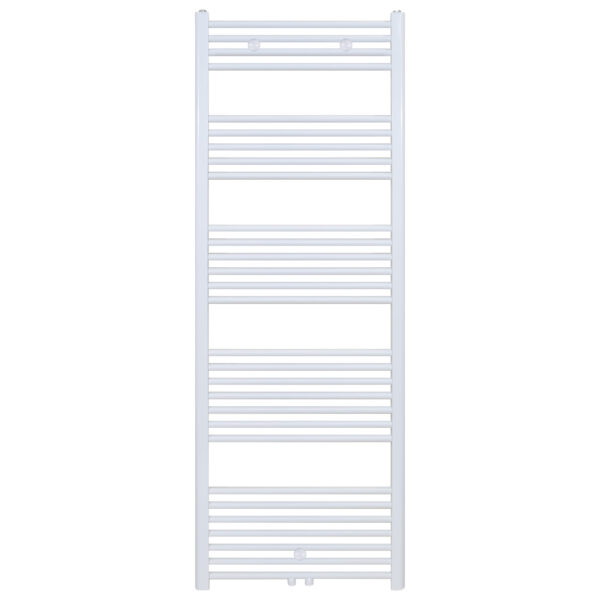 BELRAD HANDDOEKDROGER - LINKS-RECHTS/MIDDEN AANSLUITING - 771 WATT - 1700X500CM - GLANZEND WIT