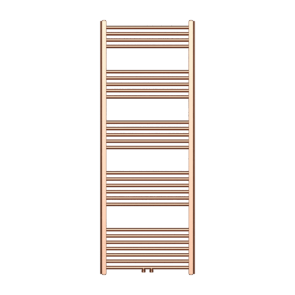 TOWEL DRYER CENTRAL CONNECTION BRUSHED COPPER 1600X600-557 WATT