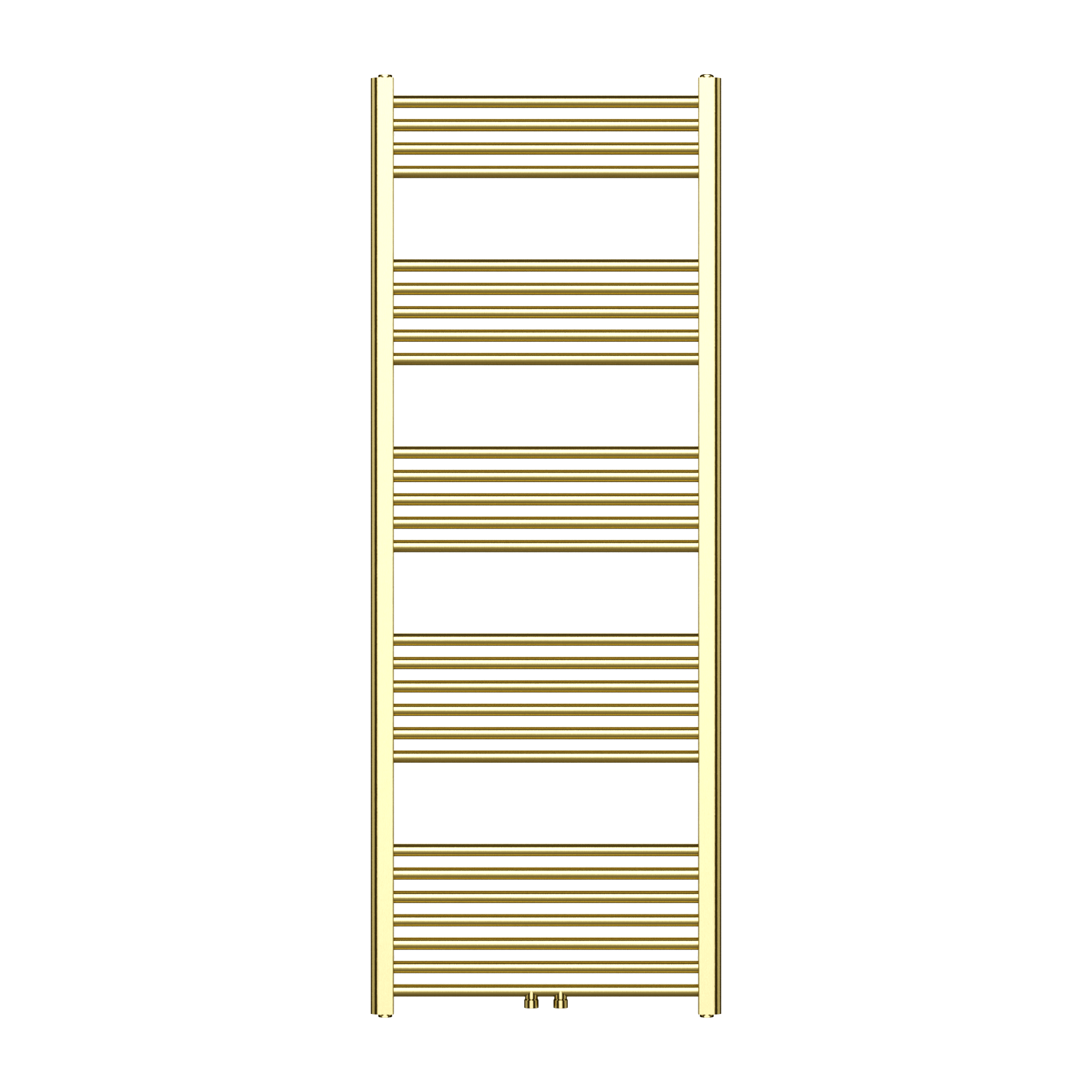 BELRAD HANDDOEKRADIATOR - LINKS-RECHTS/MIDDEN AANSLUITING - 557 WATT - 1600X600CM - GEBORSTELD GOUD
