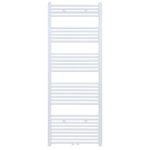 RACCORD CENTRAL RADIATEUR SÈCHE-SERVIETTES BLANC MAT BROSSE 1800X600-944 WATTS – Image 2