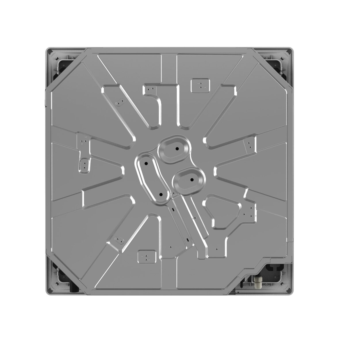 Climatiseur Aux Multi Split Cassette - Unité De Plafond - Refroidissement Et Chauffage - 12000 Btu - 3,5 Kw - Blanc – Image 5