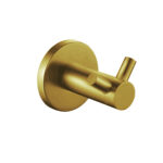 ALONI DOUBLE WALL HOOK - BRUSHED GOLD