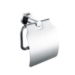 ALONI TOILETROLL HOLDER WITH LID - CHROME