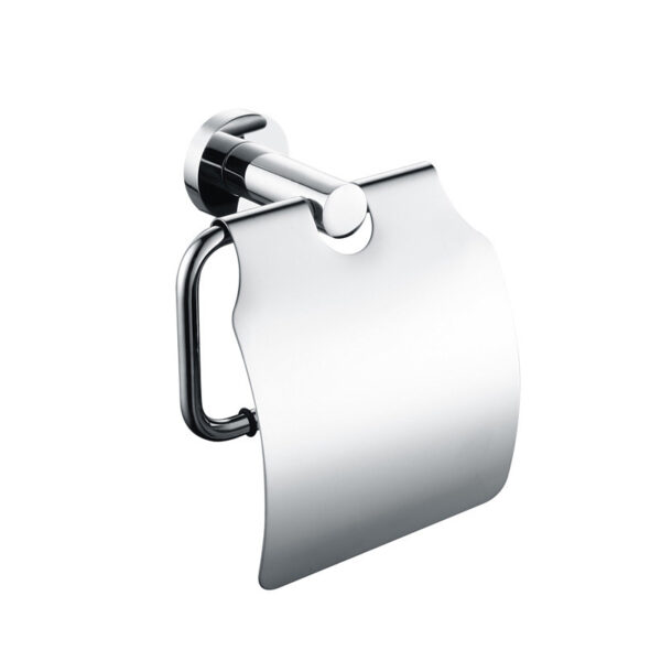 ALONI TOILETROLL HOLDER WITH LID - Chrome