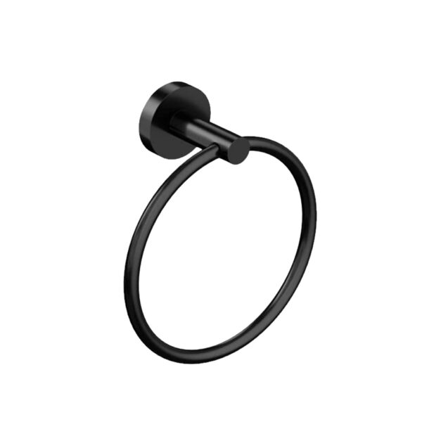 ALONI TOWEL RING 16CM MATT BLACK