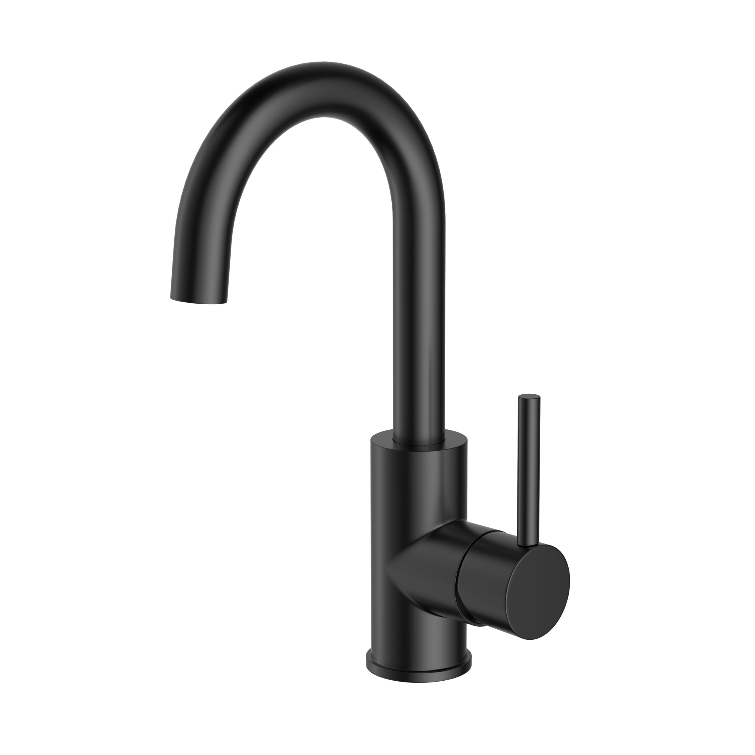 CR7820-5B-6.jpg ALONI ENSY WASH BASIN MIXER WITH ROTATABLE SPOUT -MAT BLACK - Afbeelding 1