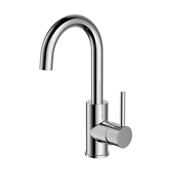 ALONI ENSY WASH BASIN MIXER WITH ROTATABLE SPOUT - CHROME