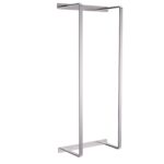 TOWEL RACK - VERTICAL - 67X28X14 CM - STAINLESS STEEL BRUSHED