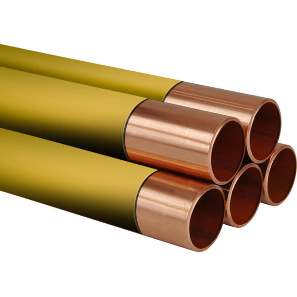 KOPEREN BUIS 28 MM 2,5 METER GEEL