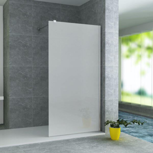 PANNEAU DE DOUCHE À L'ALONI ALONI VERRE DÉGLIRÉ 8MM (100X200CM)