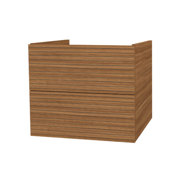 ELITE UNDERCABINET WITH HORIZONTAL RELIEF (60CM) - WALNUT