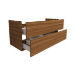 ELITE UNDERCABINET WITH HORIZONTAL RELIEF (120CM) - WALNUT - Image 2