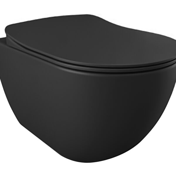 WC SUSPENDU DESIGN - ANTHRACITE MAT