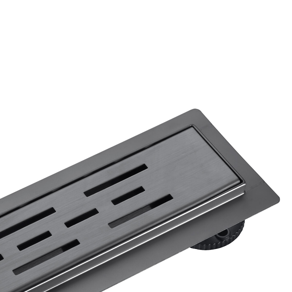 Drain De Douche Aloni Gunmetal Complet 50cm – Image 2