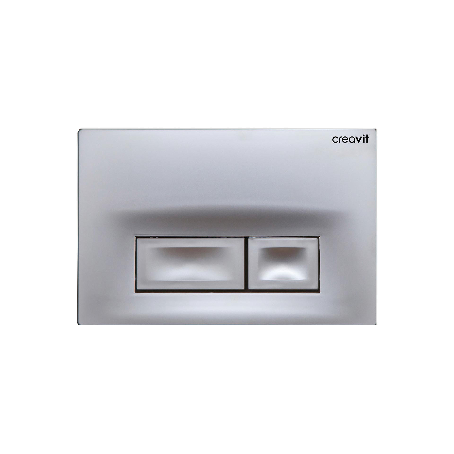 GP3003.00-2.jpg CREAVIT ORE CONTROL PLATE - MATT CHROME PLATED – Image 1