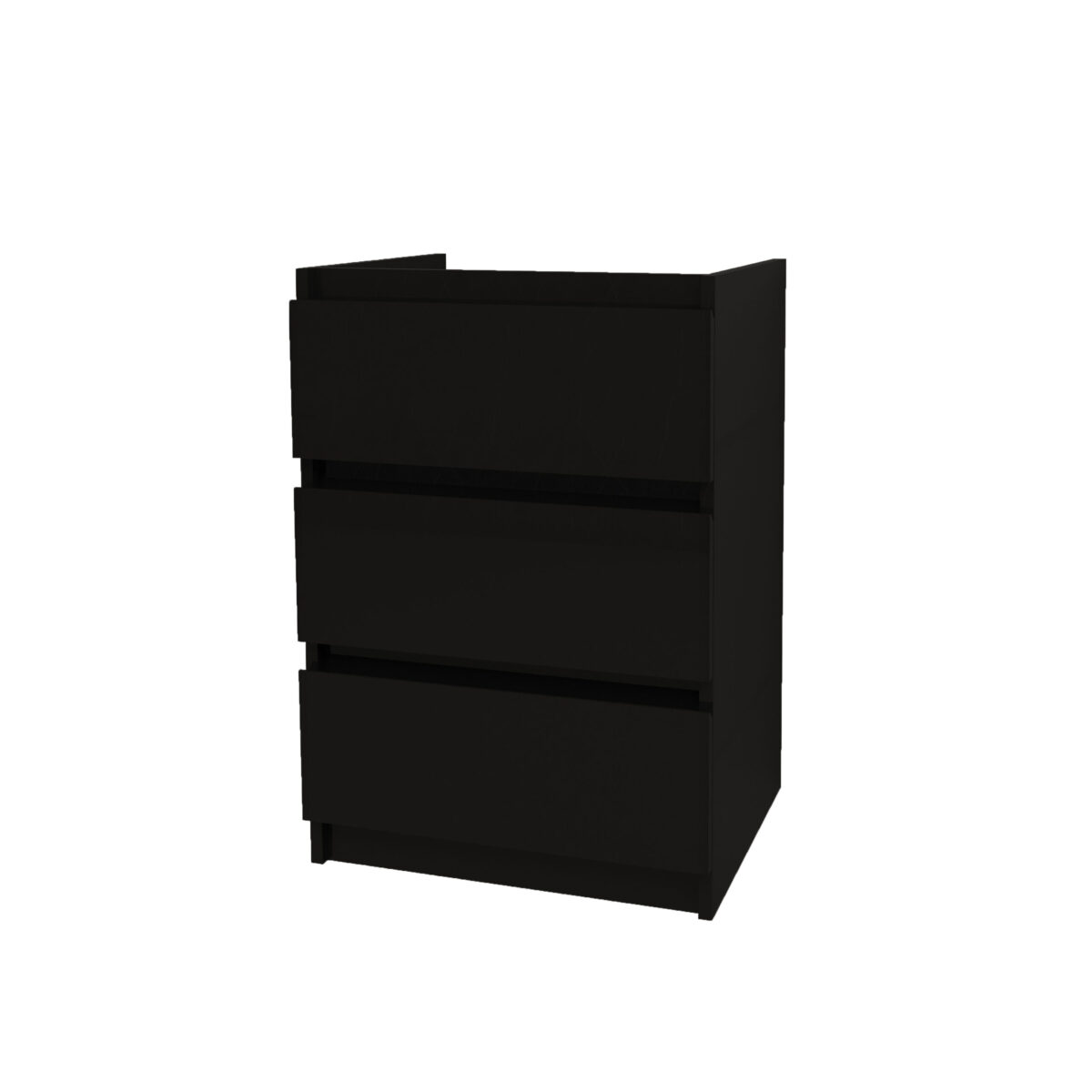 Armoire Bas Jupiter (60cm) - Noir – Image 5