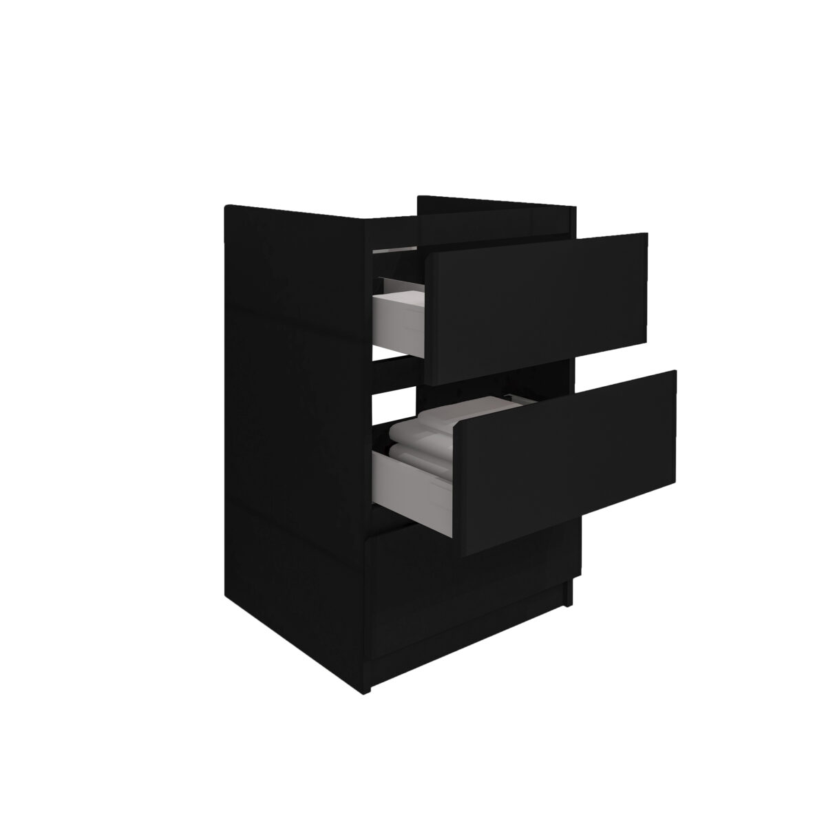 ARMOIRE BAS JUPITER (60CM) - NOIR – Image 3