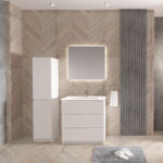 ARMOIRE BAS JUPITER (80CM) - BLANC MAT