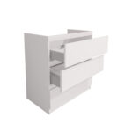 Armoire Bas Jupiter (80cm) - Blanc Mat – Image 3