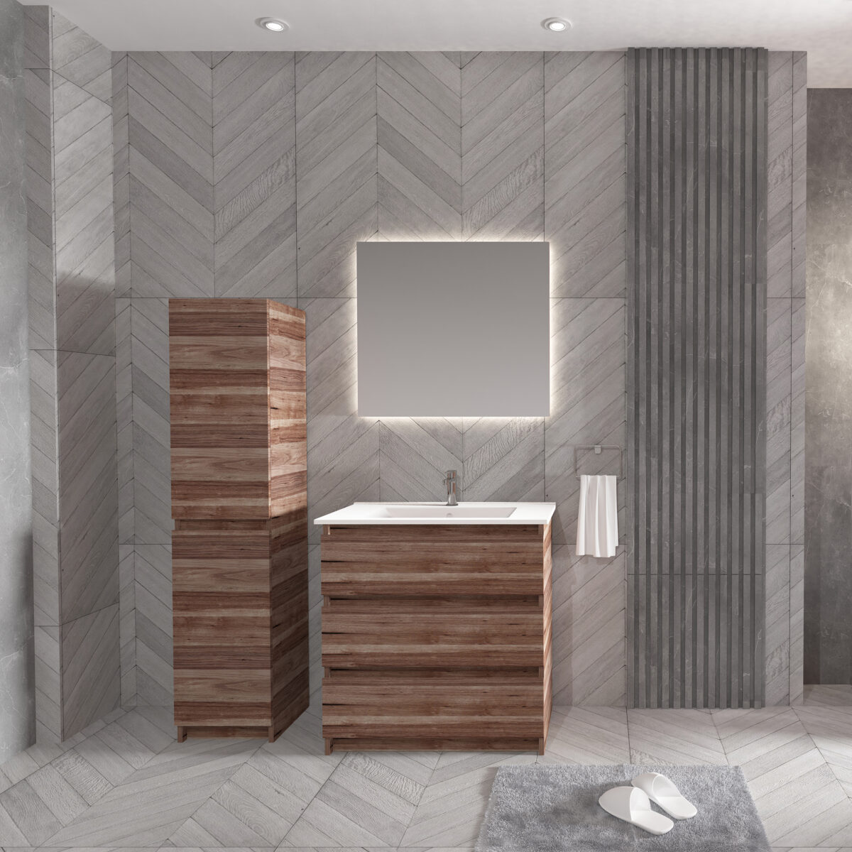 Armoire Bas Jupiter (80cm) - Garda – Image 3