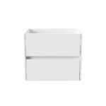 Armoire Colonne Aloni Hayat - 2 Portes - Sans Poignée - Softclose - Réversible - 35x135x35 Cm - Blanc Brillant – Image 5