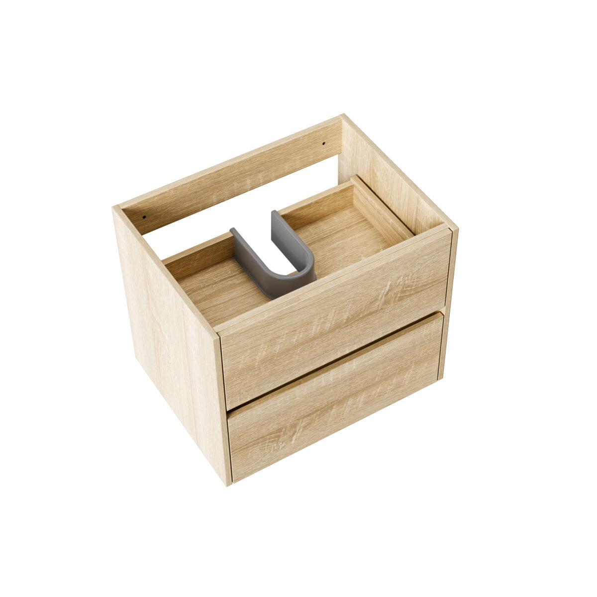 Miroir Aloni Hayat - 57x60x2 Cm - Chêne – Image 14