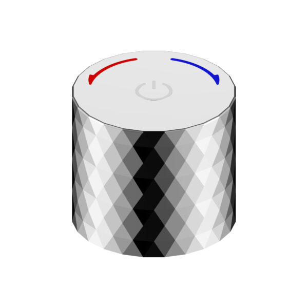 ALONI FLOW PUSH BUTTON CONCEALED TAP - CHROOM