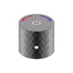 ALONI FLOW PUSH BUTTON EXPOSED TAP - GUNMETAL