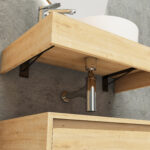 Armoire Bas Aloni Lina (80cm) - Noir Mat – Image 14