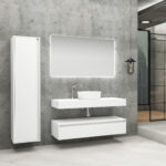 Armoire Bas Aloni Lina (120cm) - Blanc Mat – Image 5