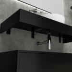 Armoire Bas Aloni Lina (120cm) - Noir Mat – Image 2