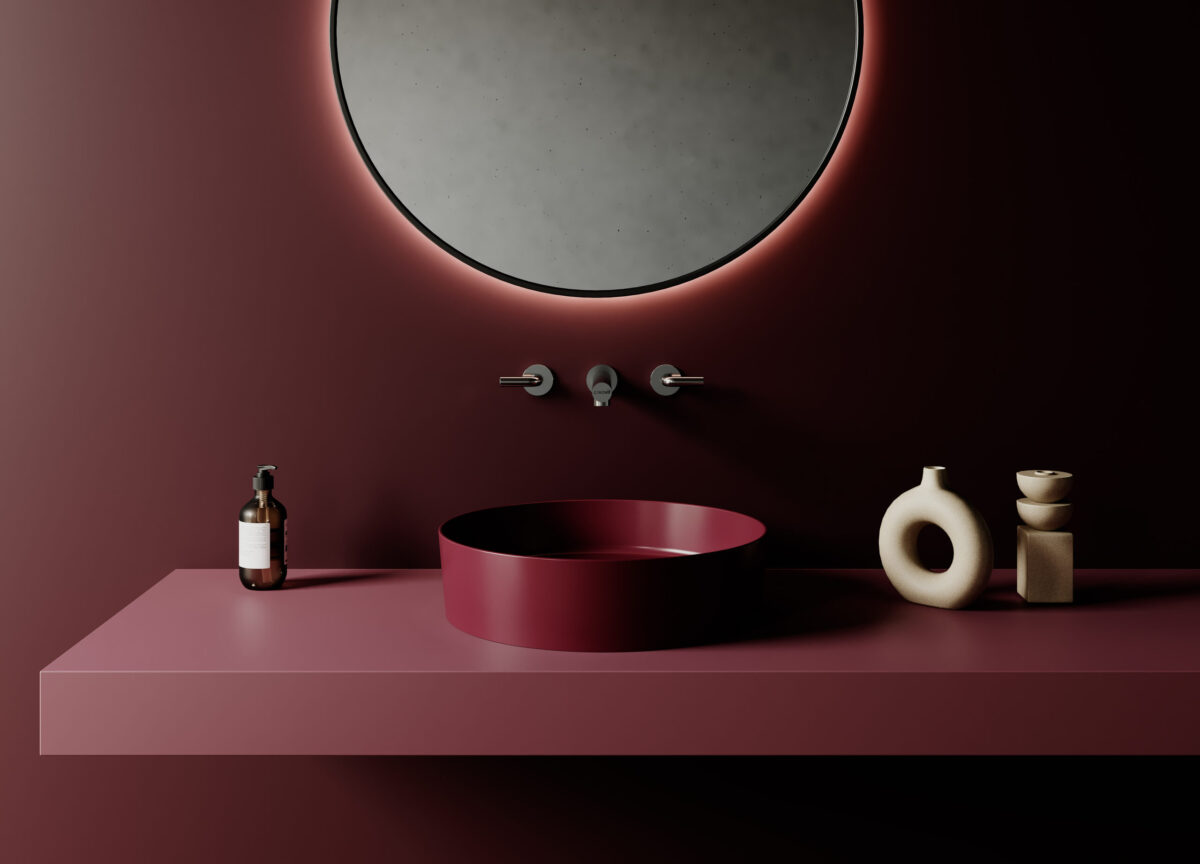 Lavabo À Comptoir Creavit Loop (45cm) - Baie – Image 2