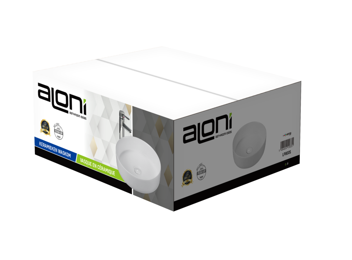 Armoire Bas Aloni Lina (120cm) - Blanc Mat – Image 14