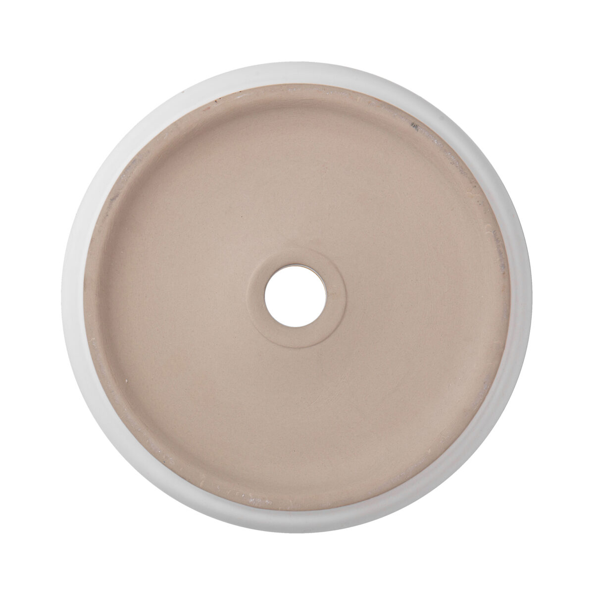 ALONI FIRA WASHBASIN – COUNTERTOP – Sans trop-plein – WITHOUT TAP HOLE – WITH CLICK-CLACK WASTE – Céramique – 36X12.5X36 CM – Blanc mat – Image 6