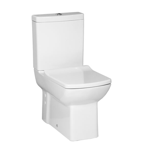 LARA VLOERTOILET, ZONDER SPROEIER (BIDET), WAND-/VLOERUITLAAT WIT
