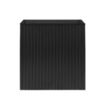 Aloni Mikaro Armoire Bas De Toilette - 1 Porte - Droite - Avec Poignée - Fermeture Douce - 40x50x22,3cm - Chêne Noir – Image 5