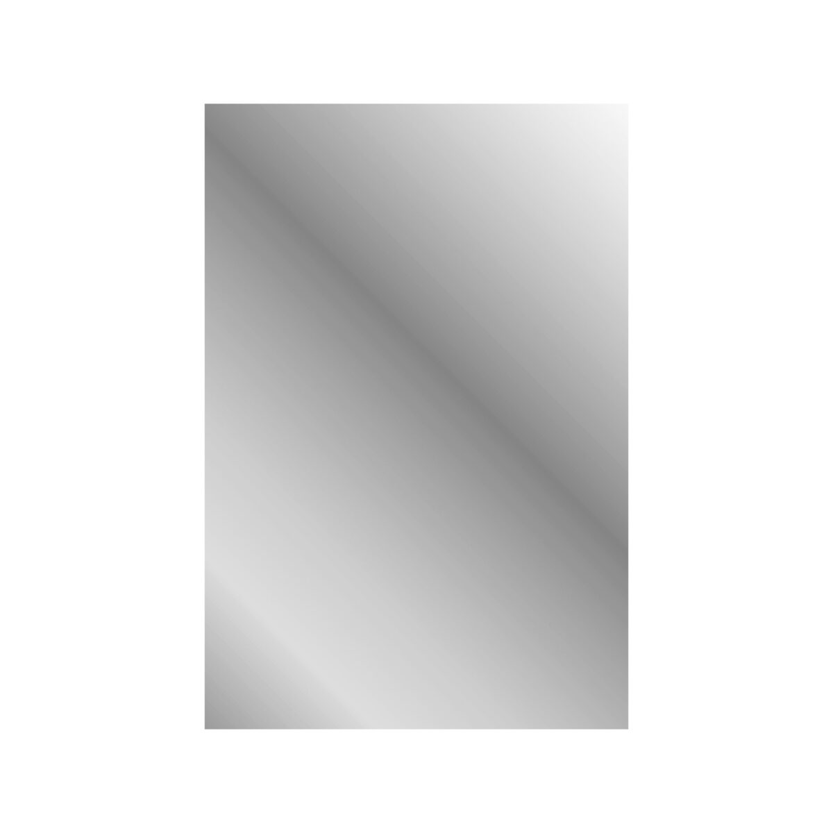 Miroir De Toilette Aloni Mikaro - Avec Cadre - 40x60x1,9 Cm - Chêne Noir – Image 5