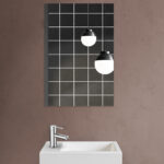 Miroir De Toilette Aloni Mkado - Avec Cadre - 40x60x1,9 Cm - Marbre Blanc – Image 5